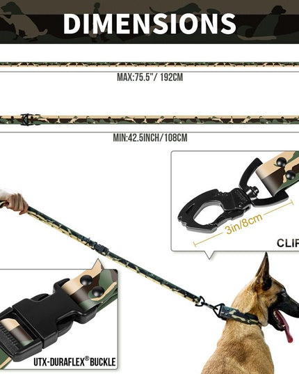 JUNGLE DOG LEASH - TANK TINKER