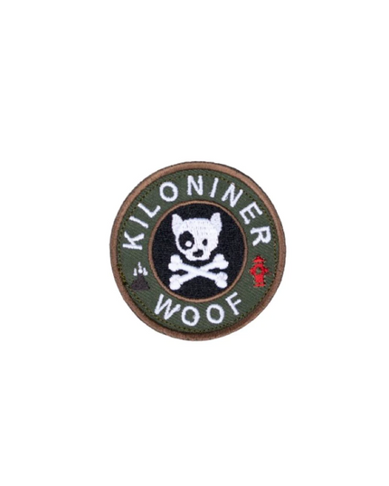 Mini Dog and Crossbones Patch - Morale Patch - TANK TINKER