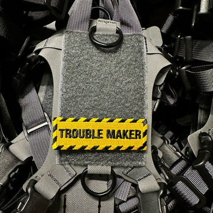 Mini Trouble Maker Embroidered Morale Patch - TANK TINKER