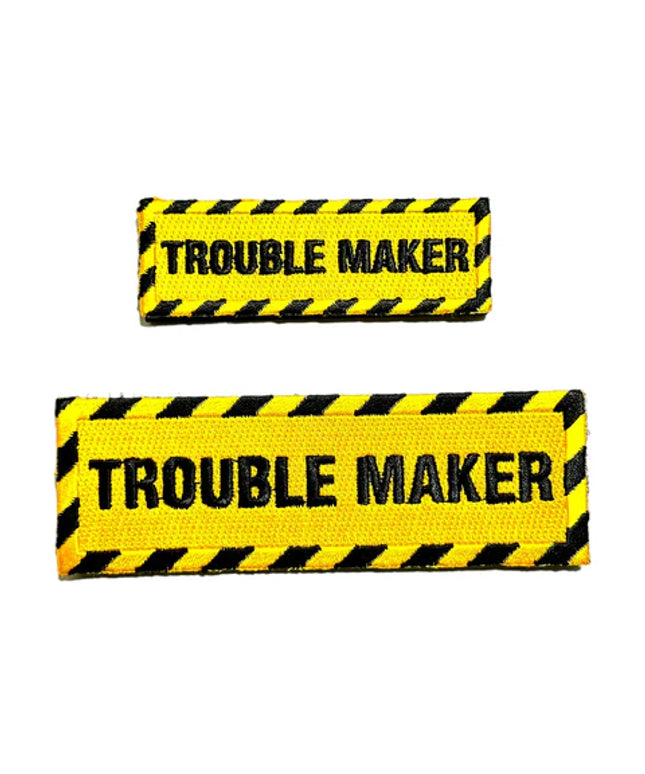 Mini Trouble Maker Embroidered Morale Patch - TANK TINKER