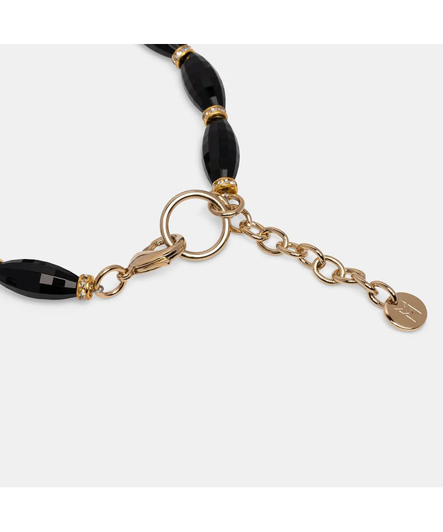 Cerrito Black Strass Dog Necklace Collar - TANK TINKER