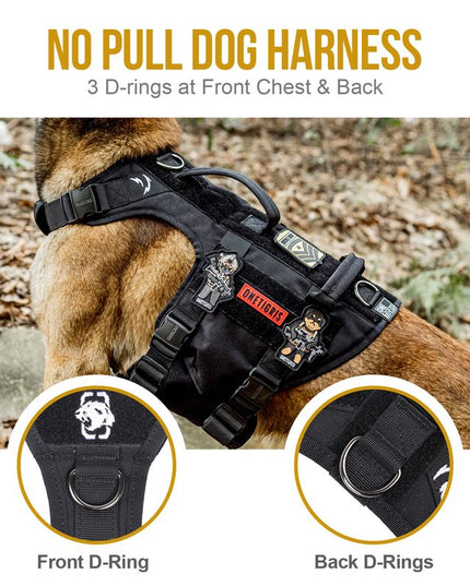 METALL K9 HARNESS - TANK TINKER