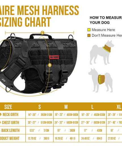 AIRE MESH DOG HARNESS