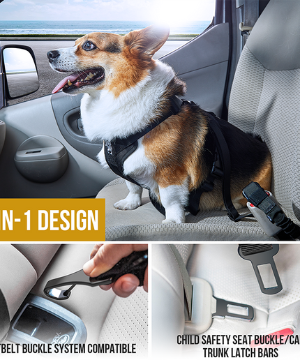 REX Car Use Dog Harness - TANK TINKER