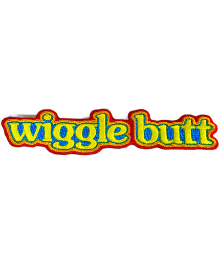 Wiggle Butt Embroidered Morale Patch - TANK TINKER