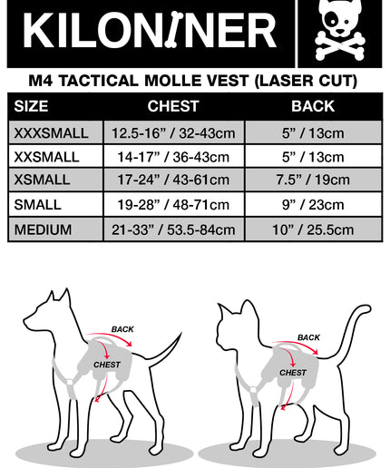 m4 molle vest size chart-01